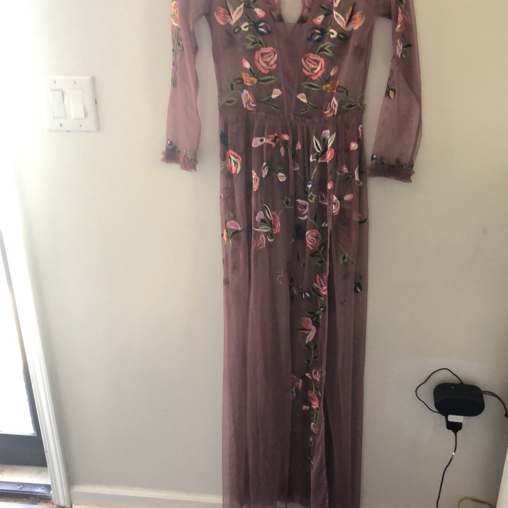 French connection Mesh dress never worn tag is off but I still have it size xs